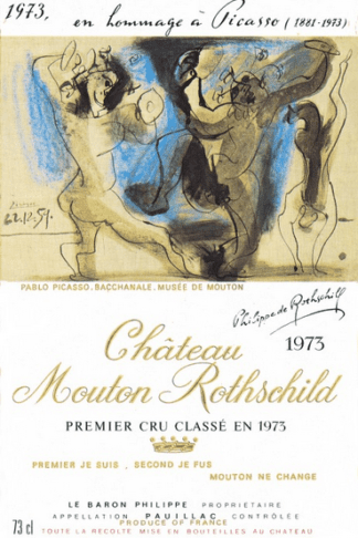 Picasso's Last Words | 1973 Château Mouton Rothschild