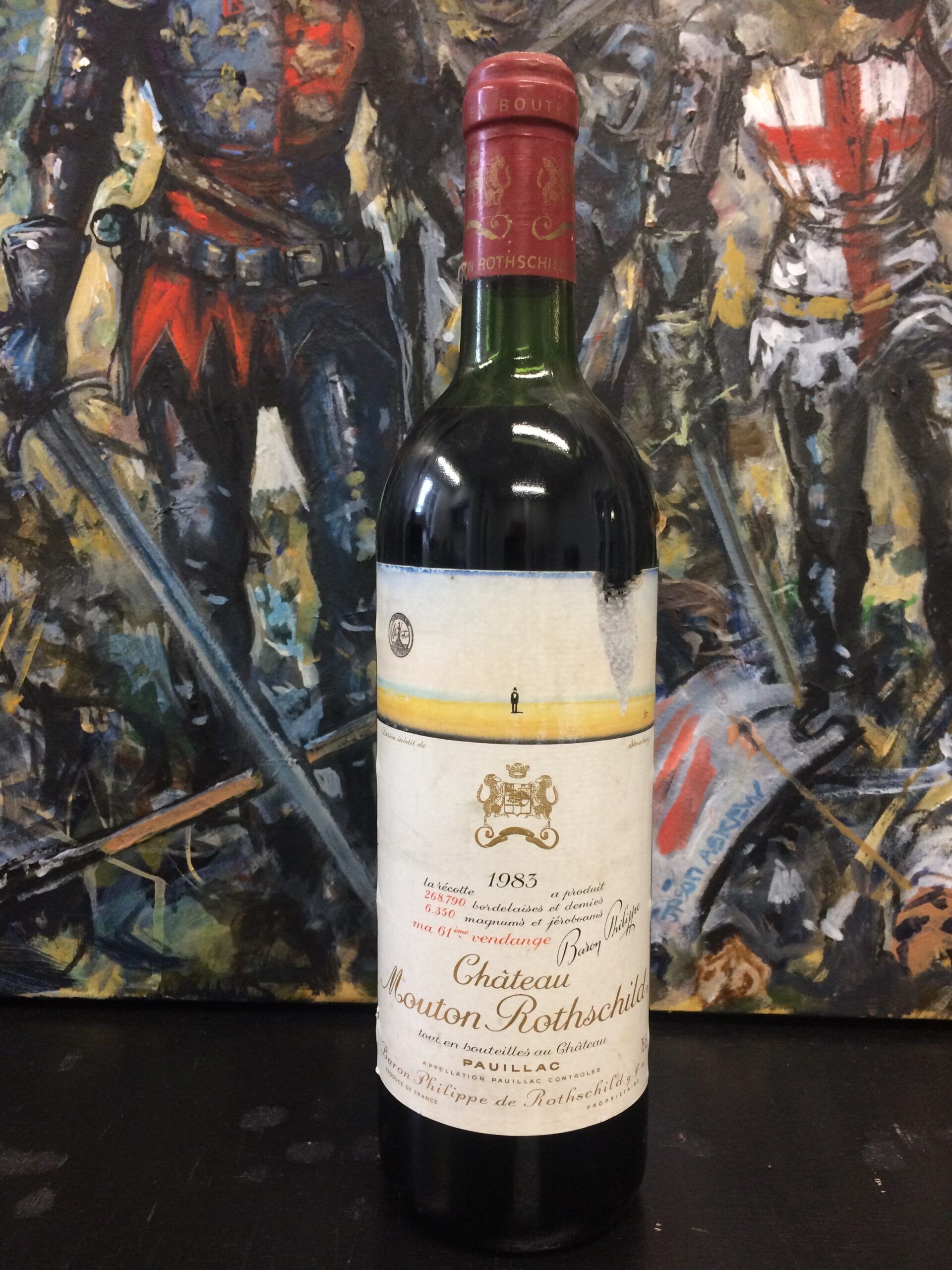 château mouton rothschild 1983 ヴィンテージ 赤 château mouton rothschild 1983 ヴィンテージ 赤