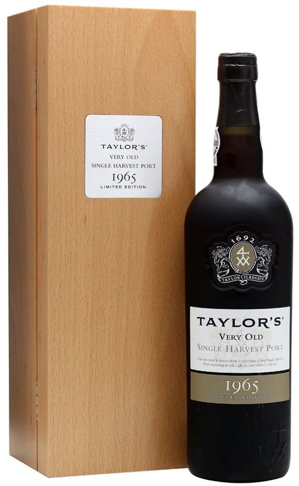 1965 wine gift – Taylor's Very Old Single Harvest Port 1965
